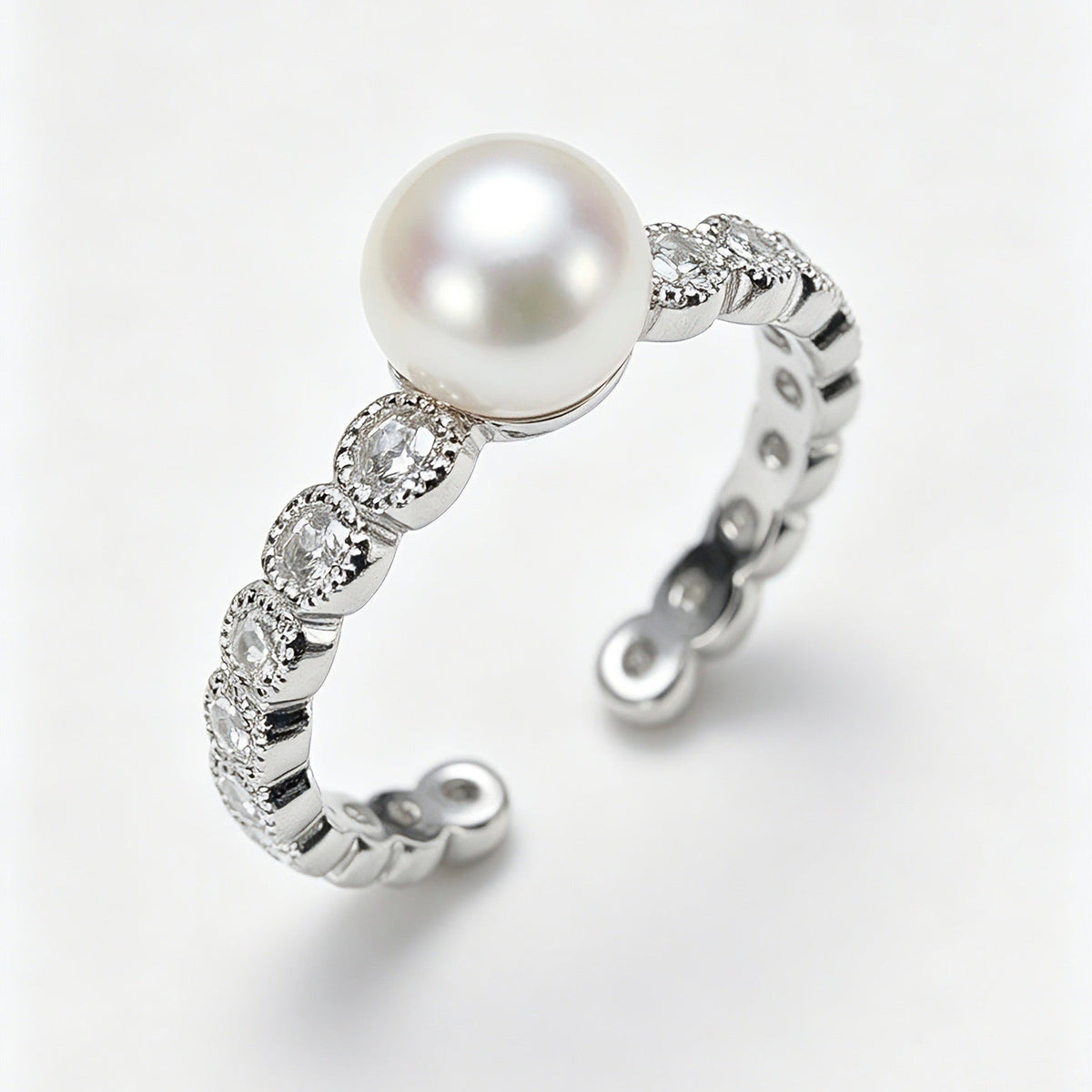 Solas Celeste Pearl Ring