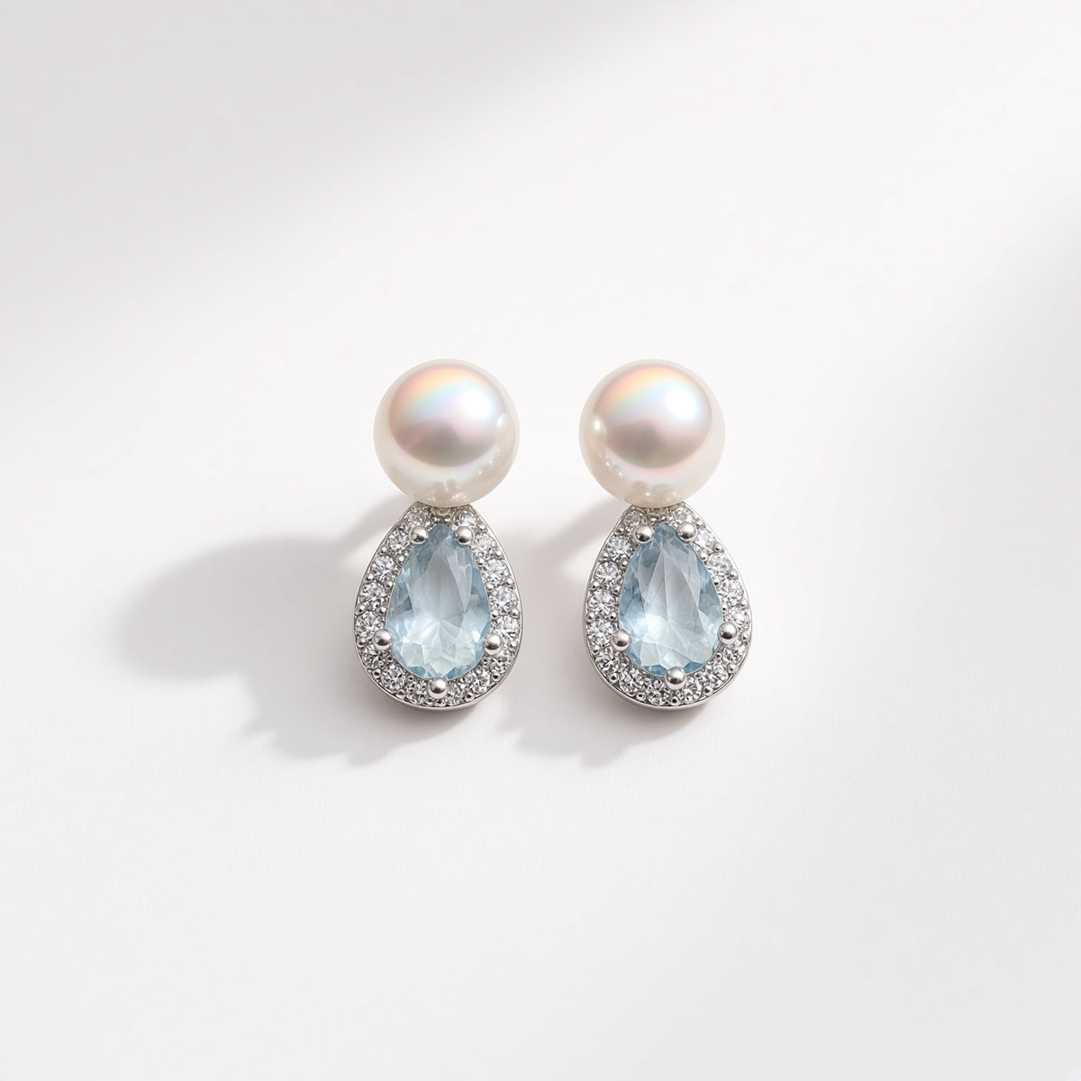Solas Dew Pearl Earrings