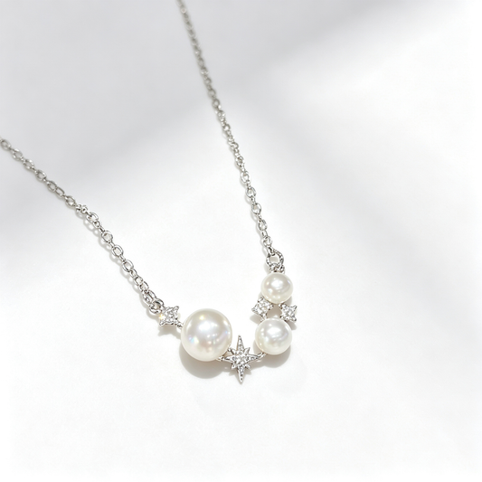 Solas Stella Pearl Necklace