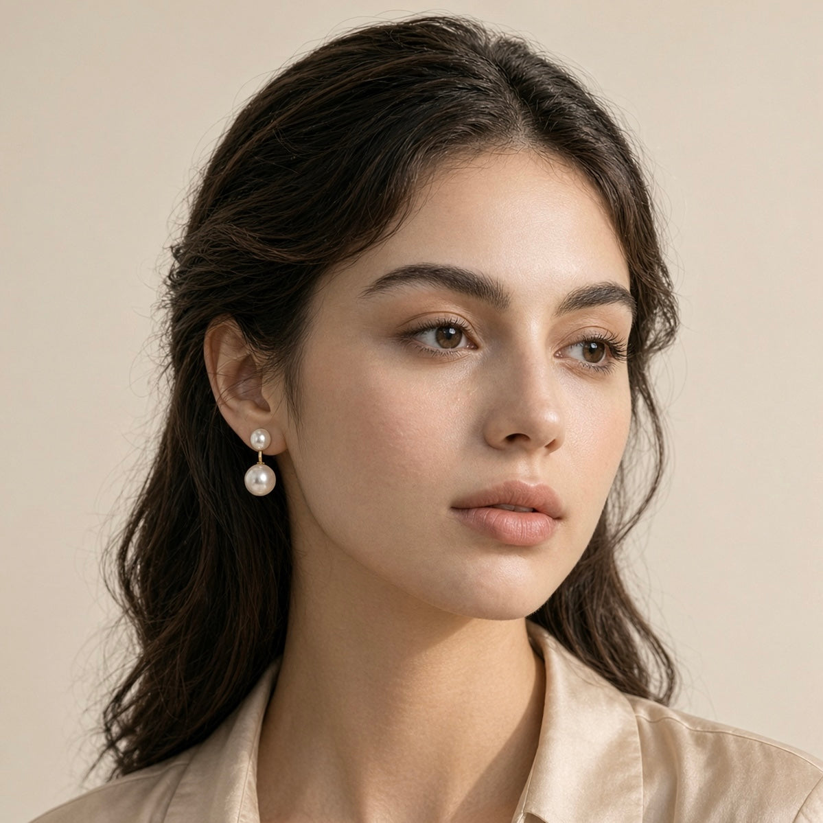 Solas Echo Pearl Earrings