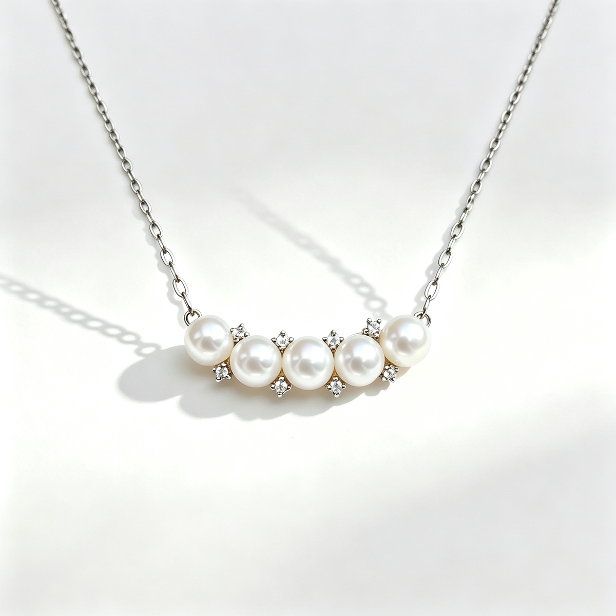 Solas Quintet Pearl Necklace