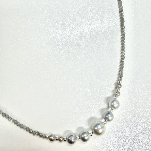 Solas Moonlight Pearl Necklace