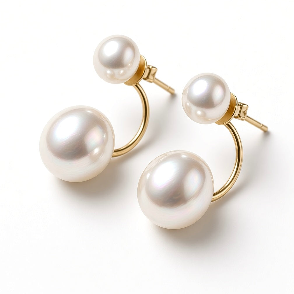 Solas Echo Pearl Earrings