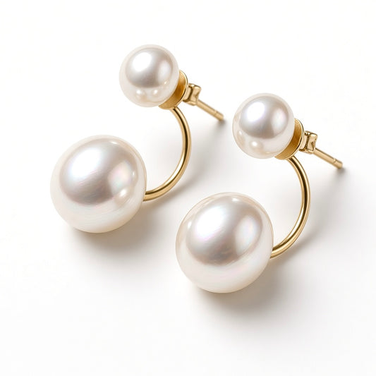 Solas Echo Pearl Earrings
