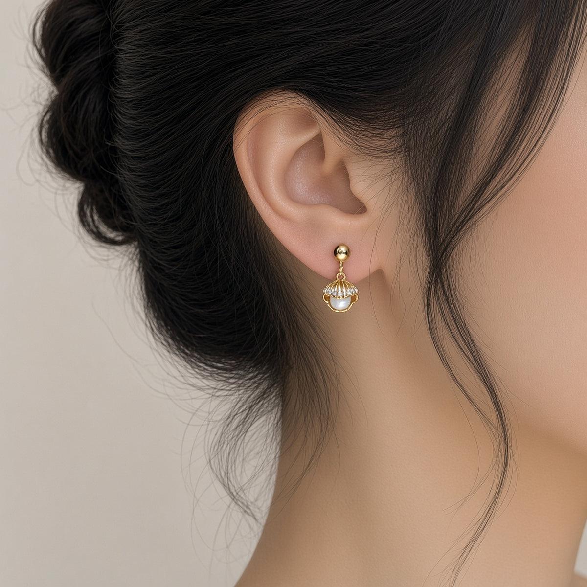 Solas Origin Pearl Earrings