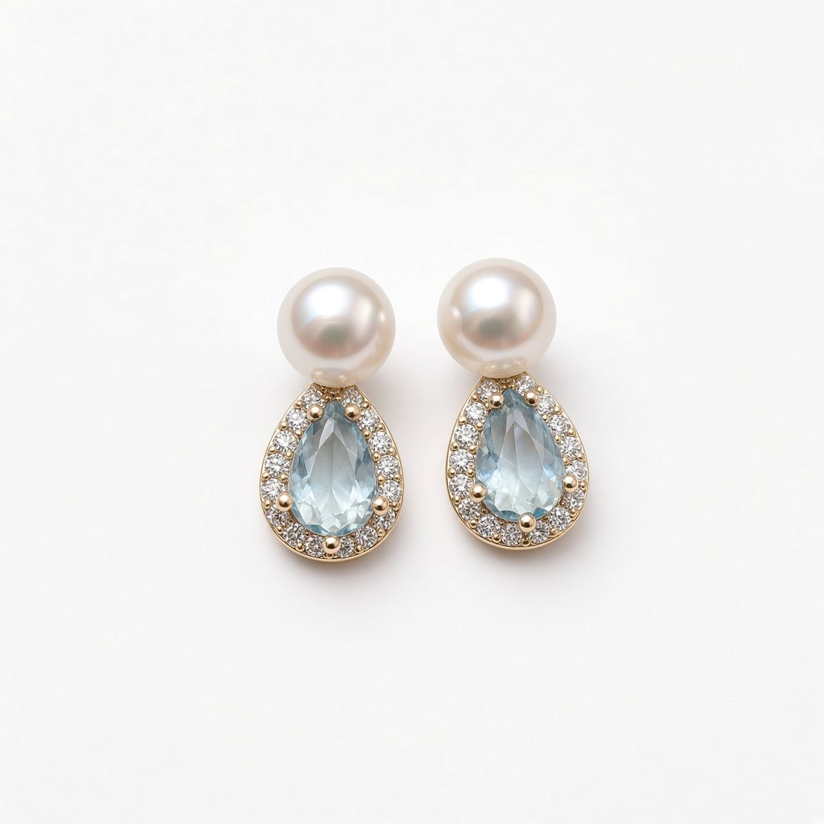 Solas Dew Pearl Earrings