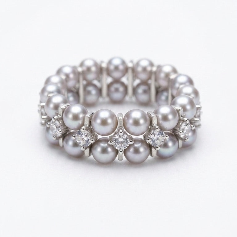 Solas Garland Pearl Ring