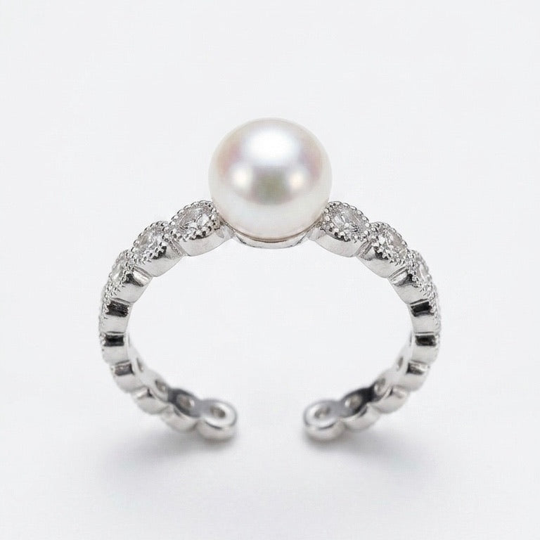 Solas Celeste Pearl Ring