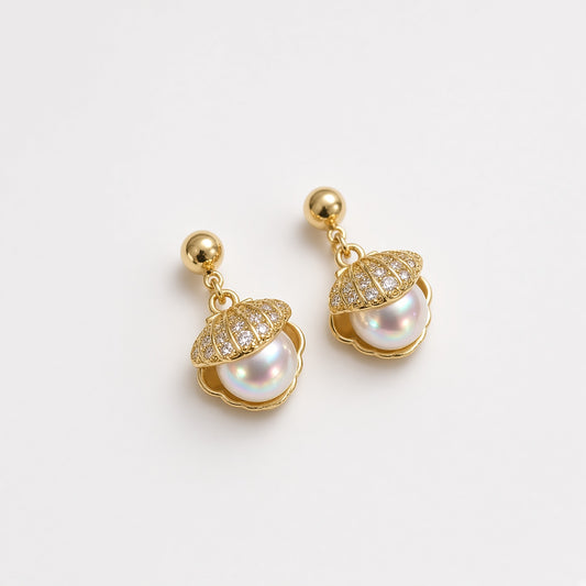 Solas Origin Pearl Earrings